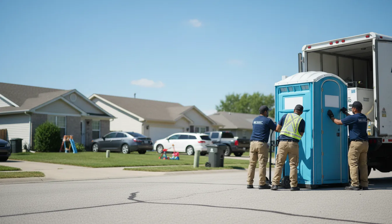 Standard Porta Potty Rentals in New Boston, MI near me